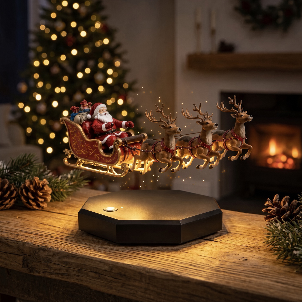 Sleigh Magic™ Santa's Flying sleigh